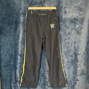 Vintage Abercrombie And Fitch Navy Blue Straight Leg Track Pants Insulated Men M
